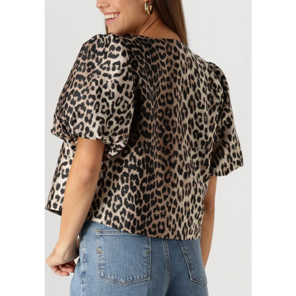 Notre-v Bruine Blouse Nv-erika Brown Dames
