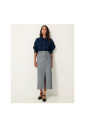 jupe-midi-en-melange-coton-combinaison