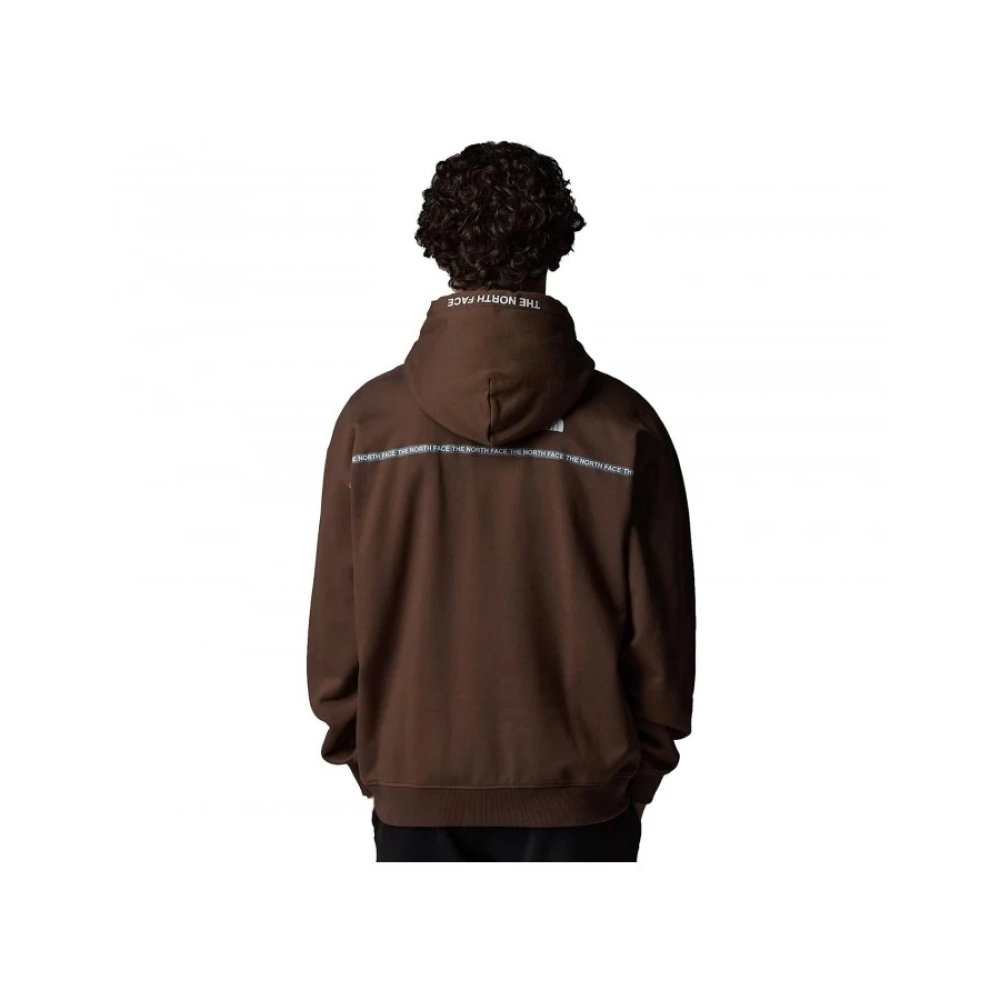 The North Face Oversize Hoodie Bruin Brown Heren