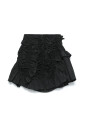 jupe-noire-plissee-a-line