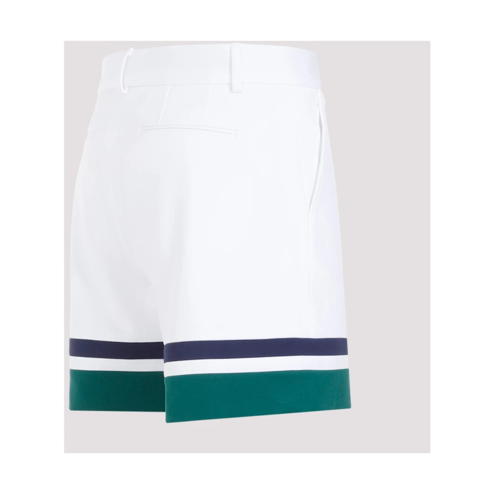 Casablanca Witte Tailoring Shorts met Strepen White Heren