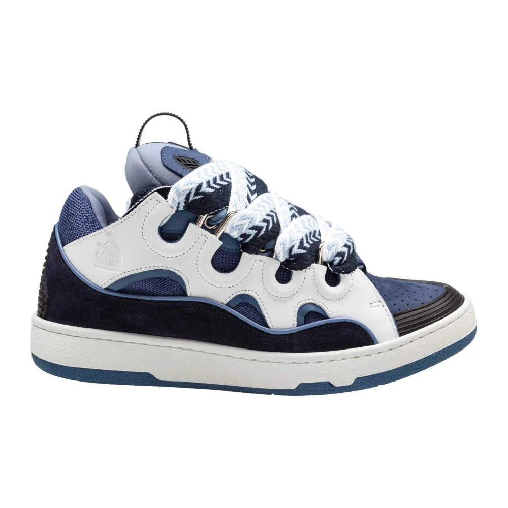 Lanvin Men's Curb Leather Sneakers