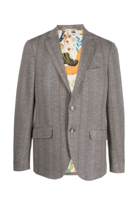 Herringbone Tonal Randig Blazer