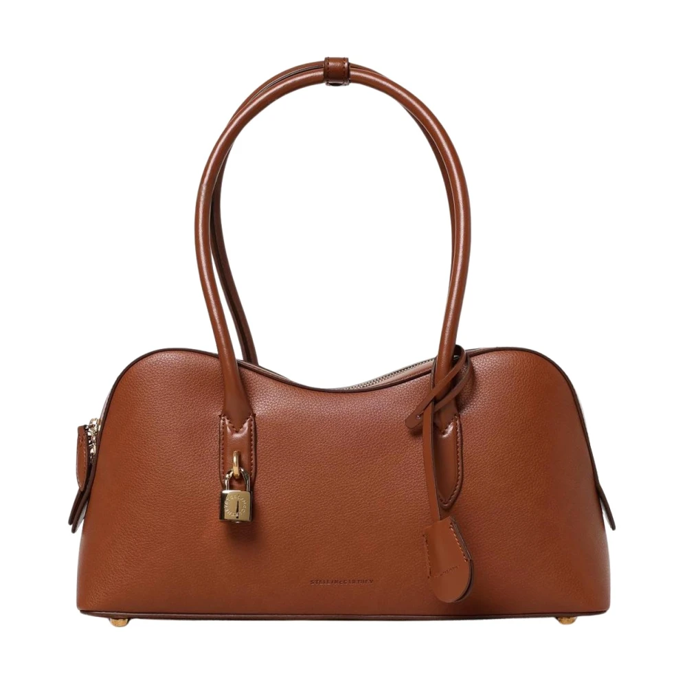 Stella Mccartney Women's Brown Falabella Go Chain Bag Satchel - Shoulder Bags - One Size - Bags