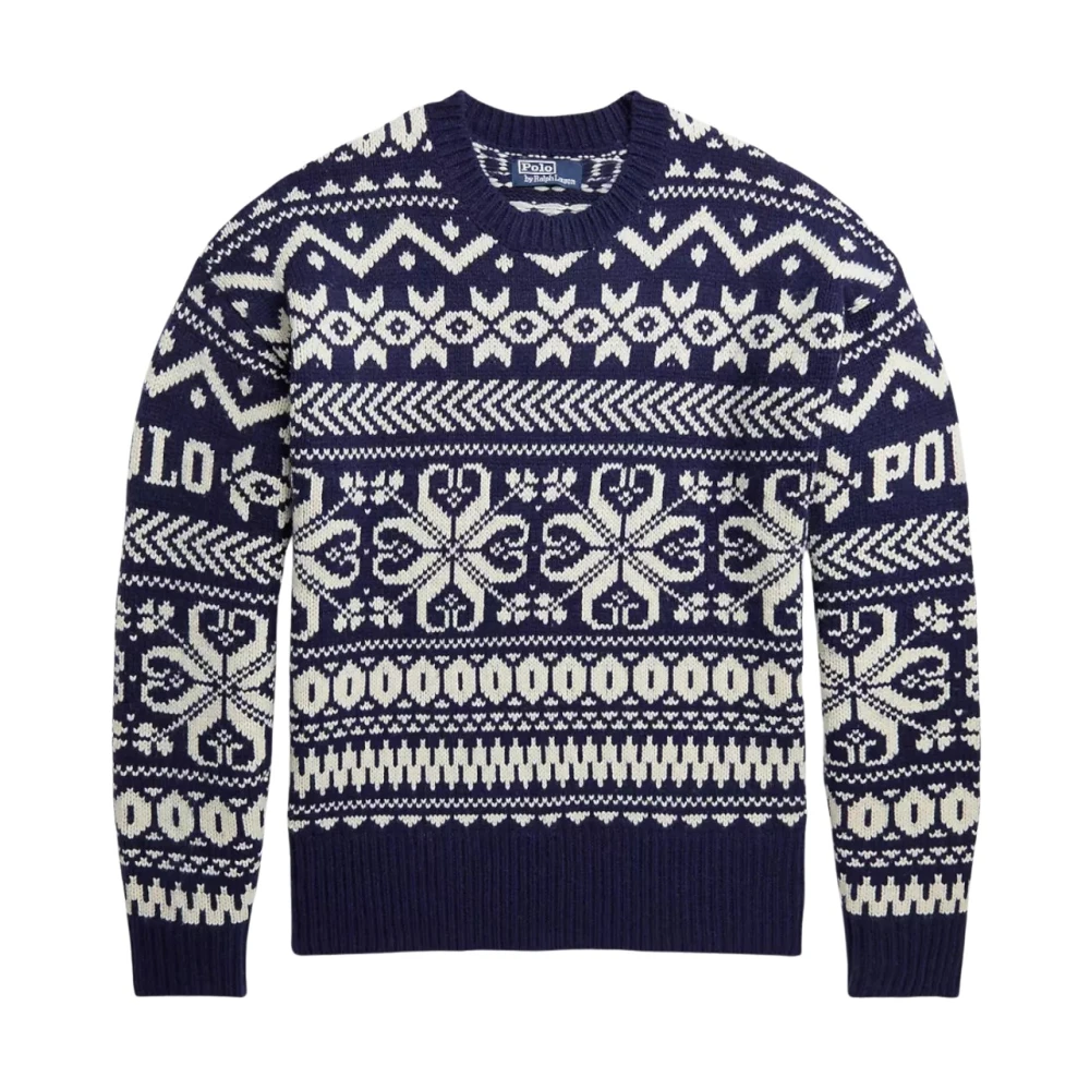 Ralph Lauren Snowflake Sweater Multicolor Heren