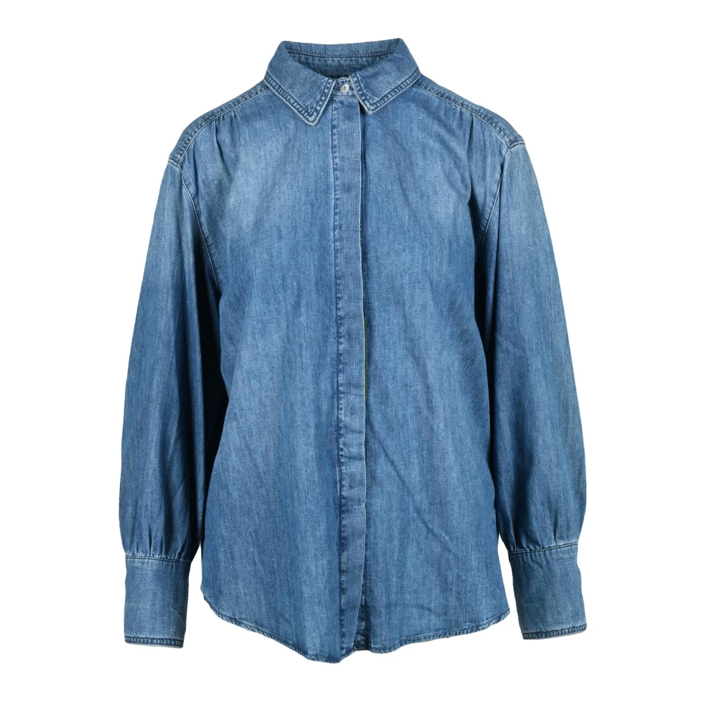 Blouses & Shirts > Denim Shirts - - Marella - Modalova