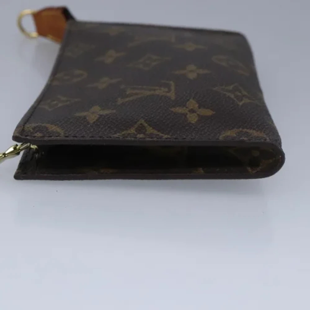 Louis Vuitton Vintage Pre-owned Canvas pouches Brown Dames