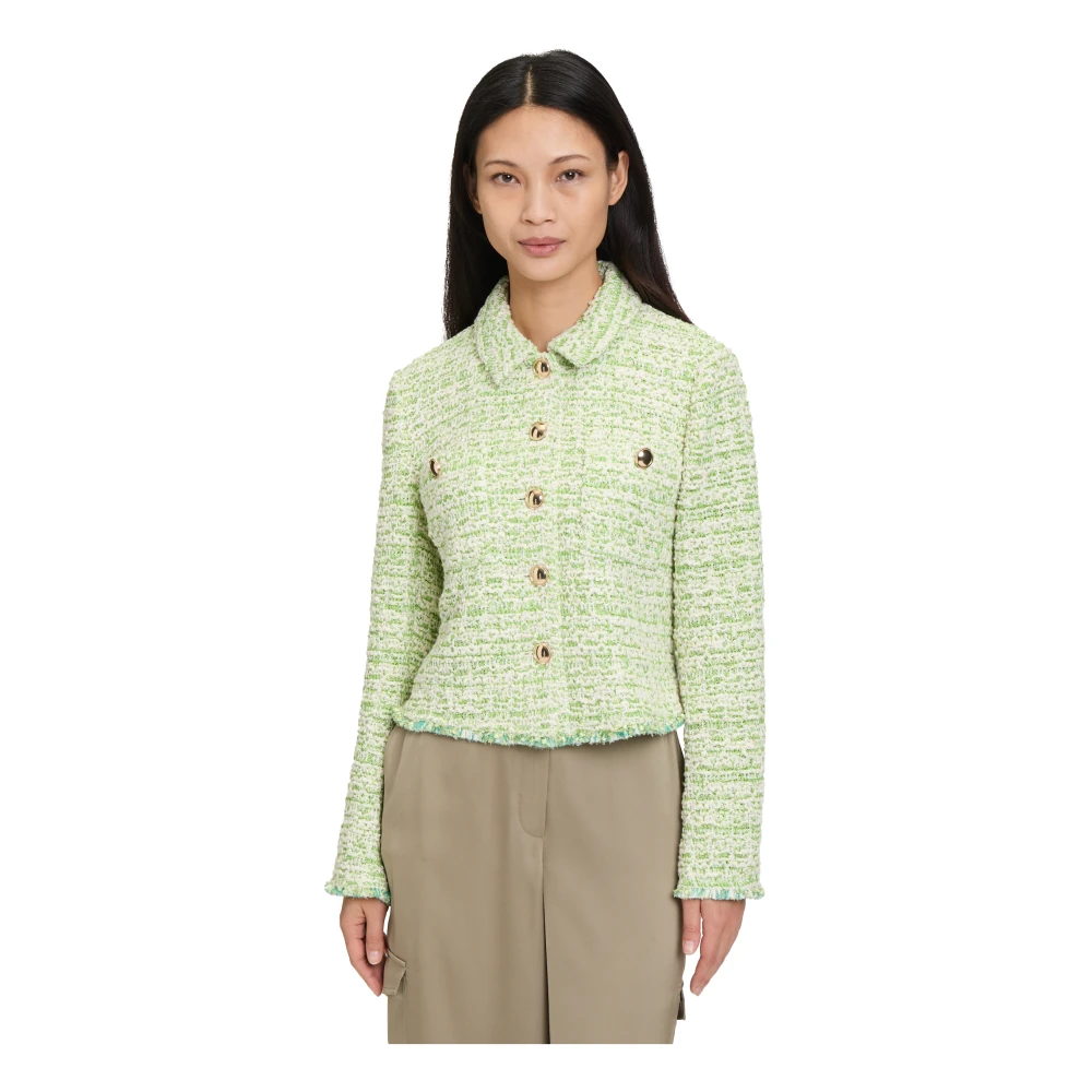 Betty Barclay Multicolor Blazer Jas veelzijdige elegante stijl Green Dames