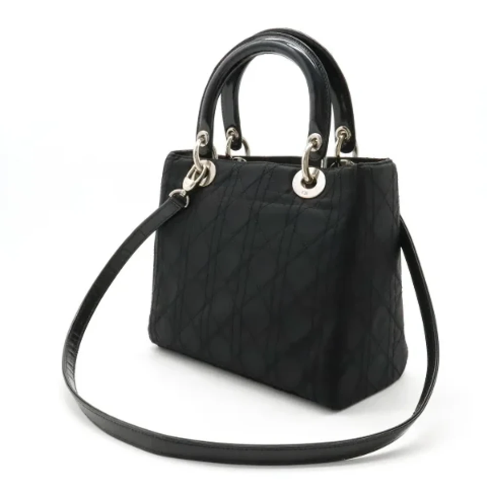 Dior Vintage Pre-owned Canvas dior-bags Black Dames