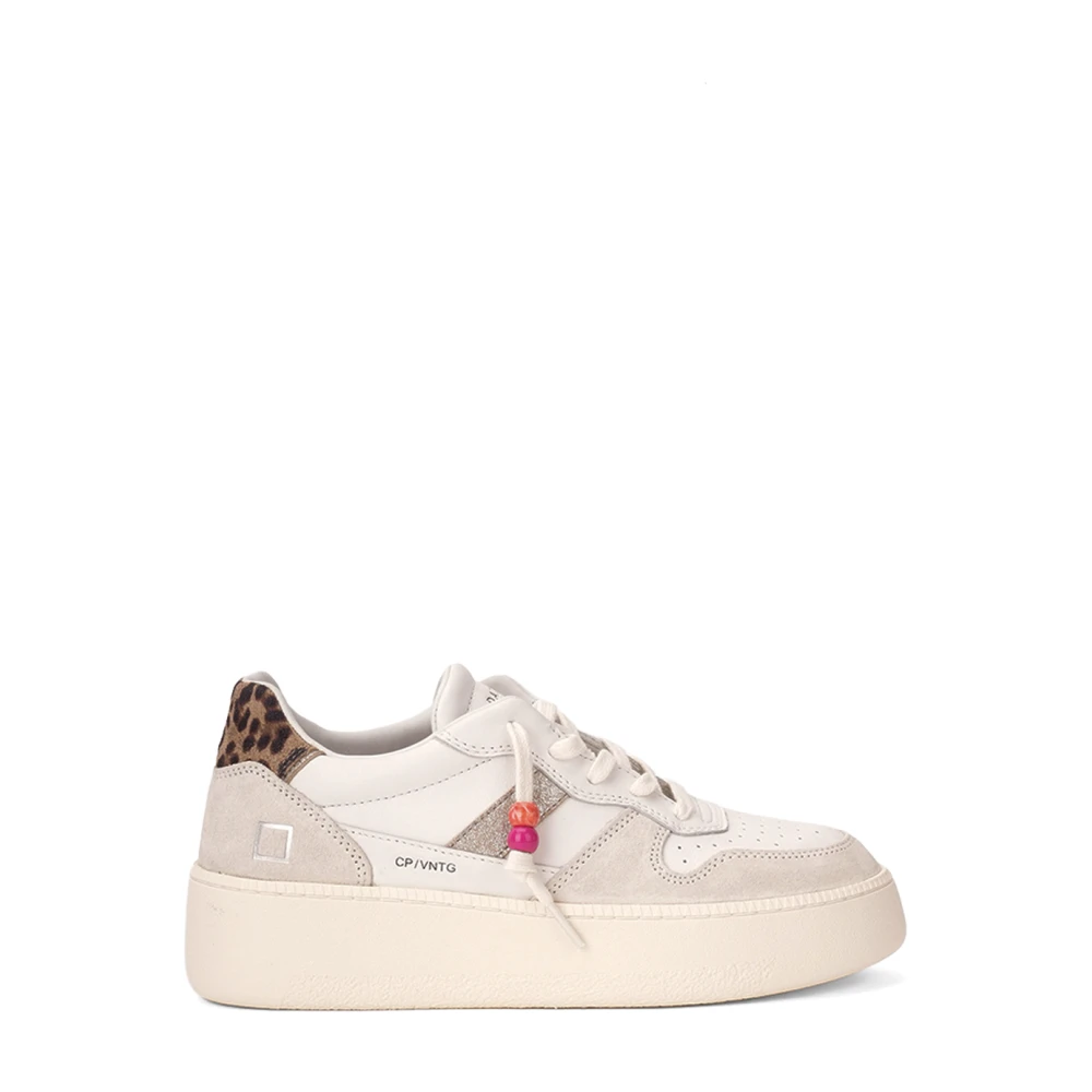 D.a.t.e. Women's Multicolor Court Platform Vintage - Sneakers - 6 Uk - Shoes