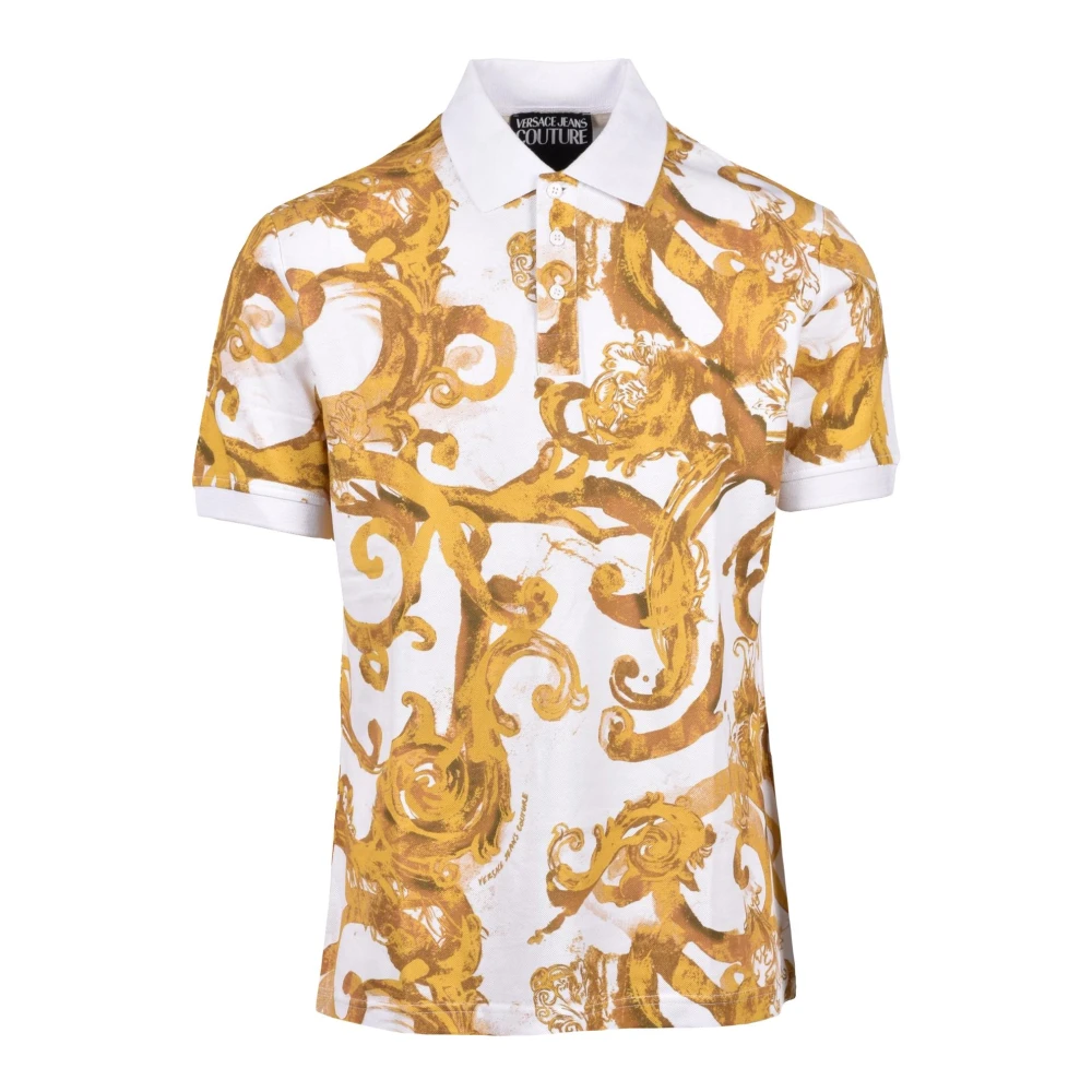 Versace Jeans Couture Katoenen Polo Shirt Multicolor Heren