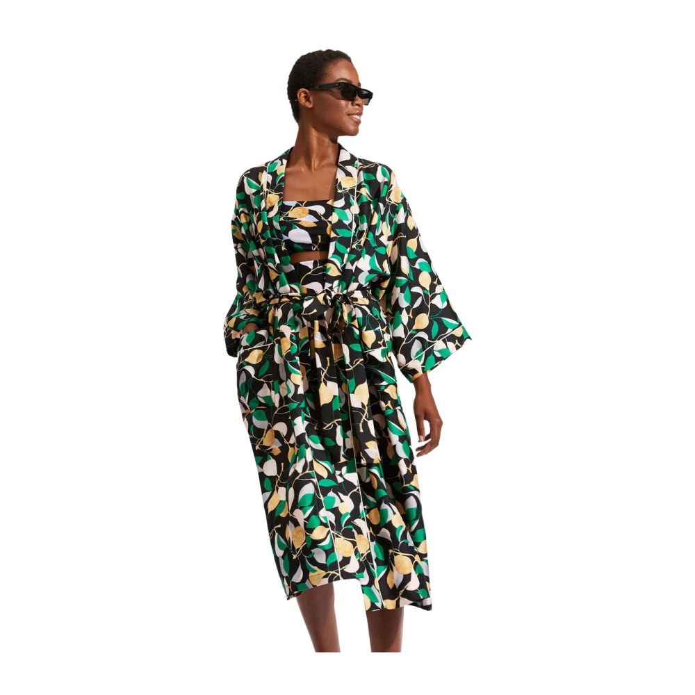 La doublej, silk robe vert, femme, taille: 42 fr