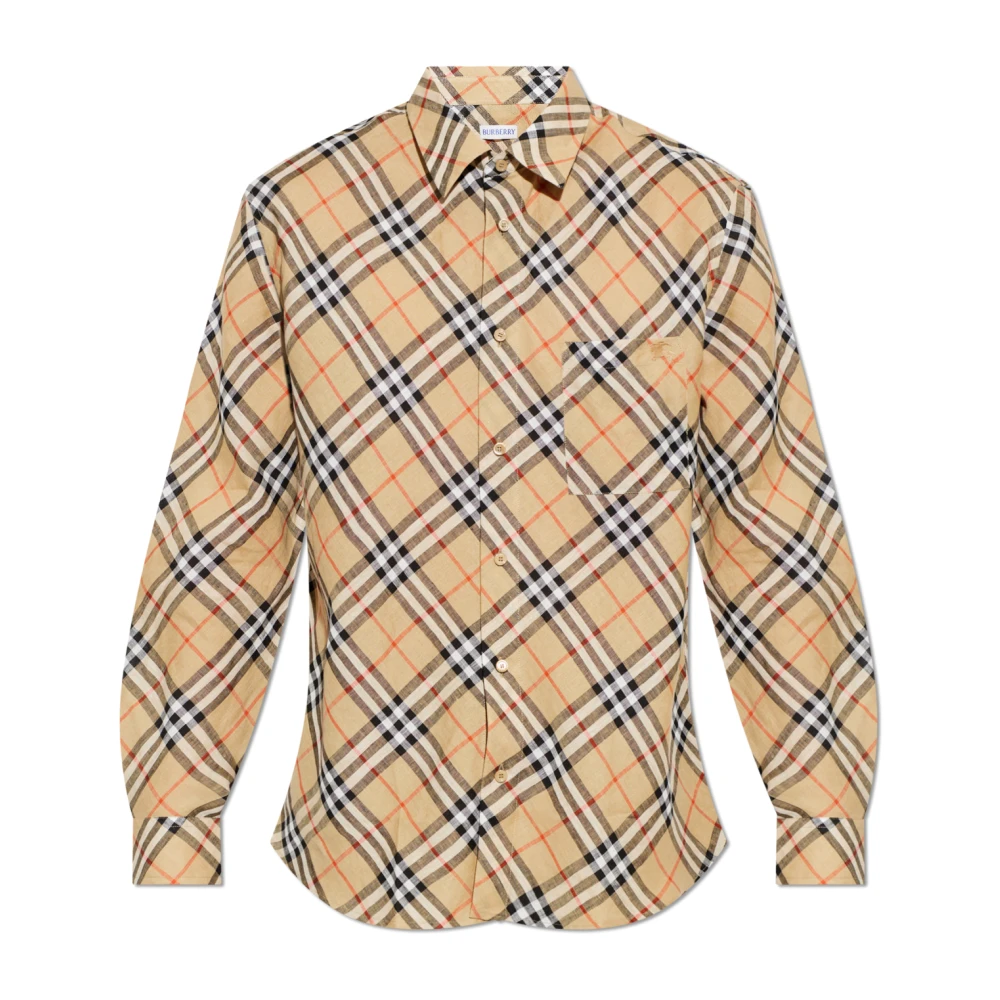 Burberry Men's Brown Roland Shirt - Casual Shirts - Xl - Shirts