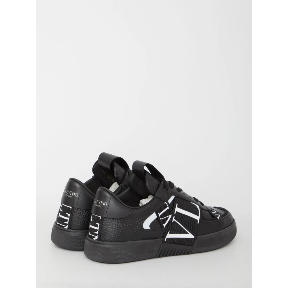 Valentino Garavani Zwarte Aw23 Sneakers met Vltn Logo Black Heren