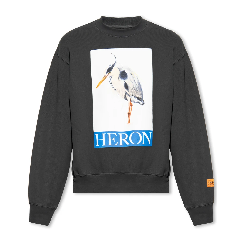 Heron Preston Sweatshirt Stijlvol en Comfortabel Black Heren