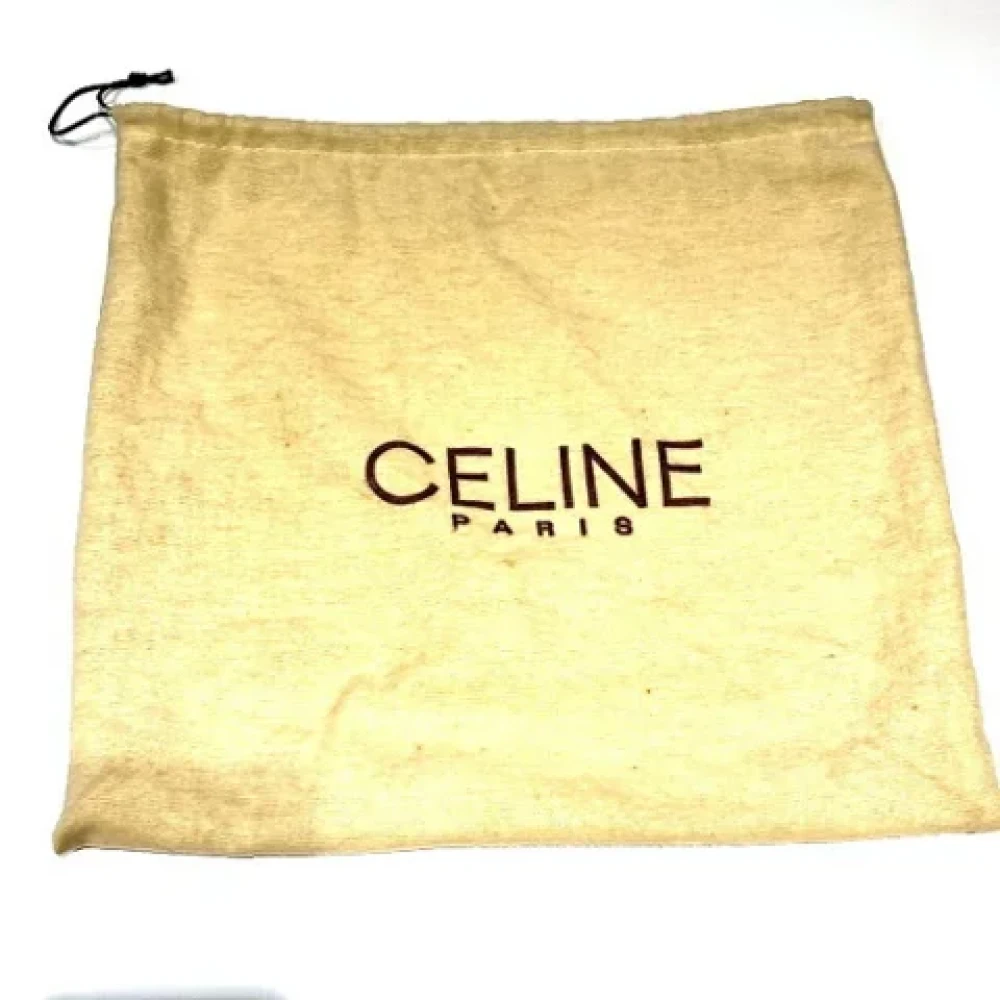Celine Vintage Pre-owned Leather handbags Black Dames