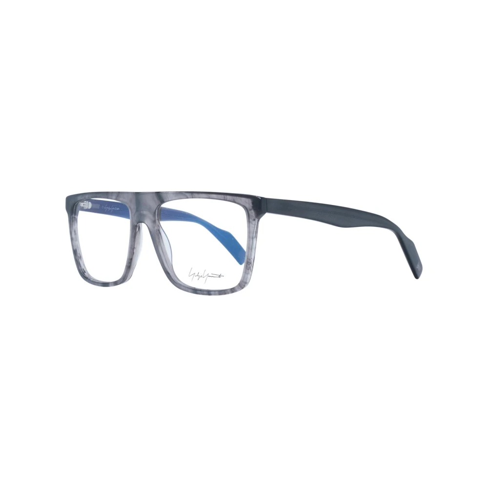 Yohji Yamamoto Men's Multicolor Brown Square Optical Frames Blue-Filter - Glasses - One Size - Accessories
