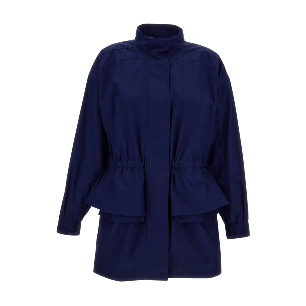 Fendi Women's Blue Parkas, Xs, Blouson