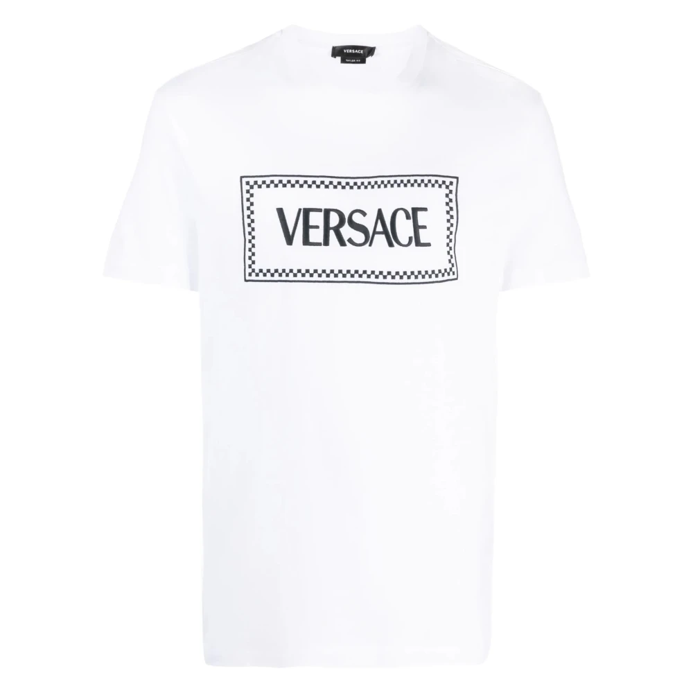 Versace Uomo Bianco Top, L, New,