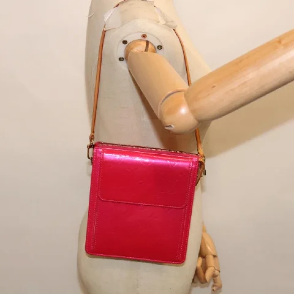 Louis Vuitton Vintage Pre-owned Leather clutches Pink Dames