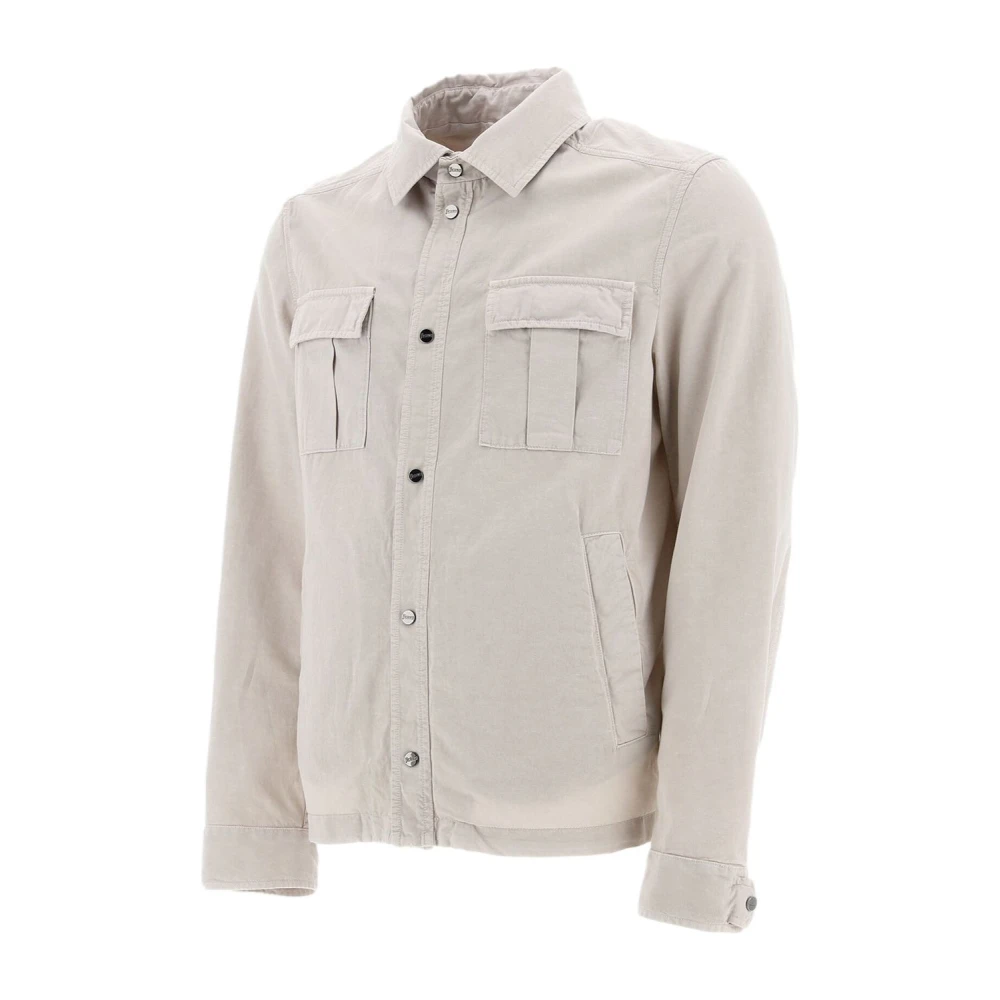 Herno Shirt Jacket Beige Heren