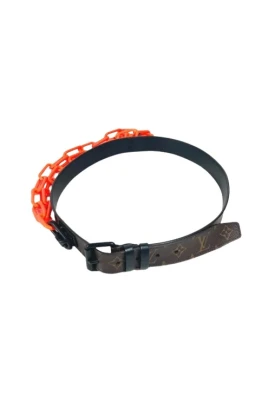 Pre-owned Vintage Monogram Canvas Belt