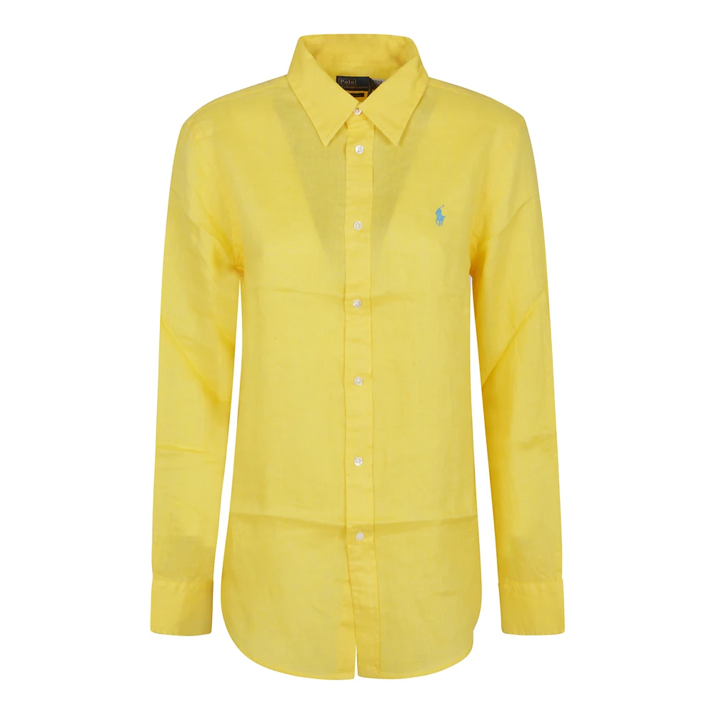 Polo Ralph Lauren Sunfish Yellow Shirt Damesmode Yellow Dames