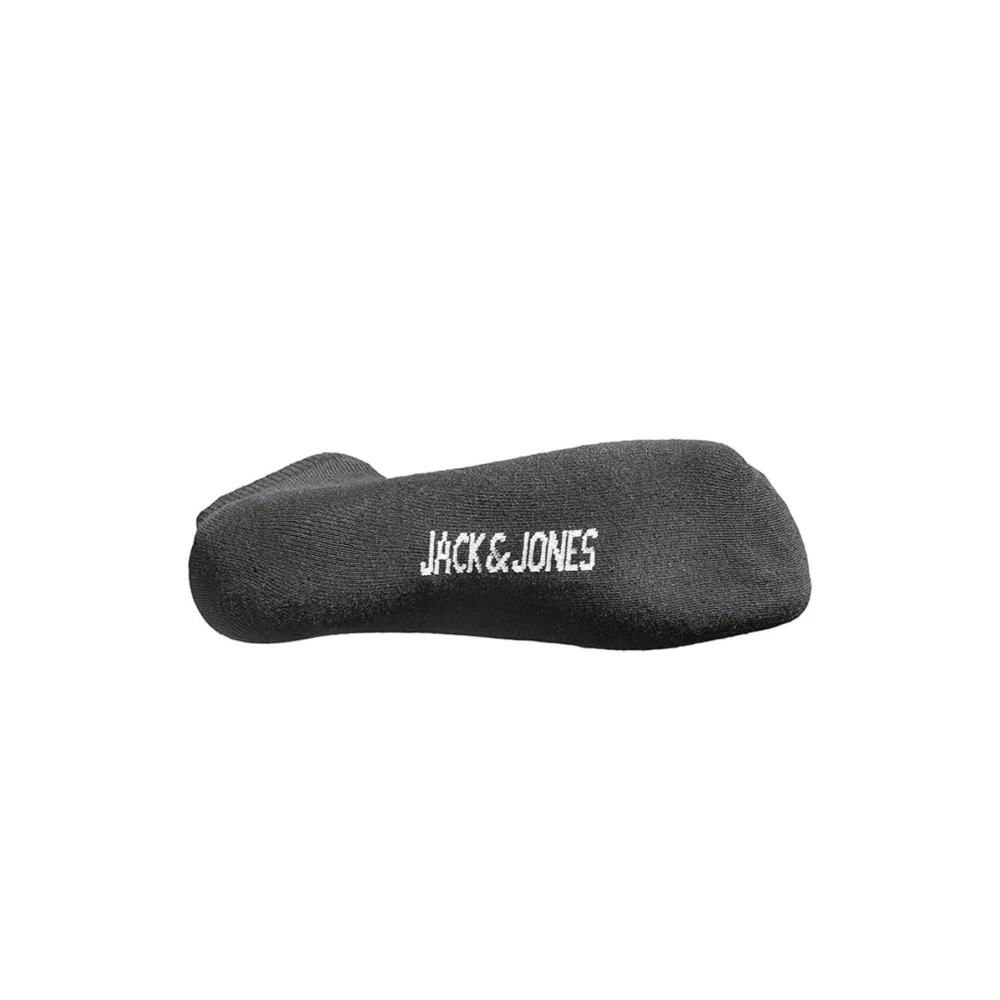 jack & jones 12 paar lage sokken Zwart Black Heren