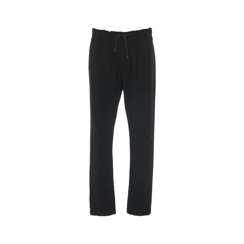 Transit Zwarte Broek Aw24 Black Heren