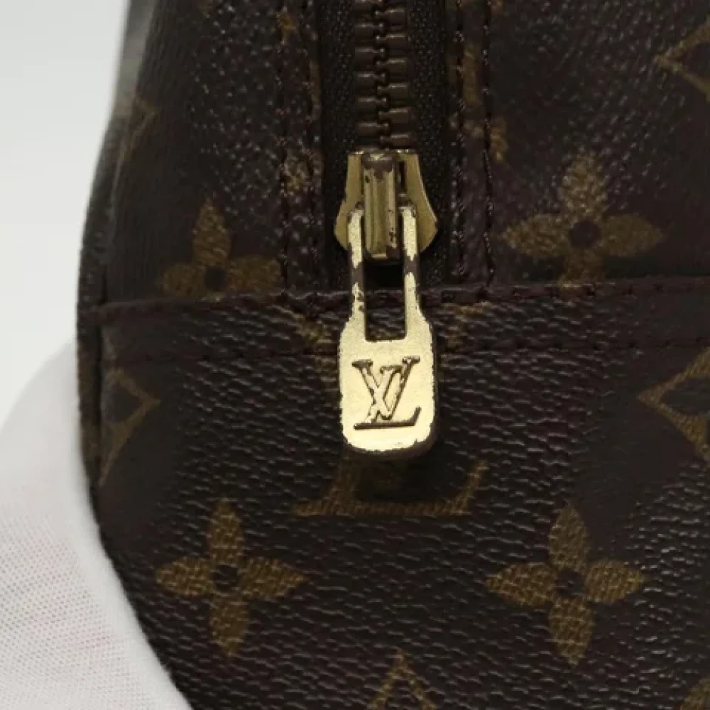 Louis Vuitton Vintage Pre-owned Canvas clutches Brown Dames