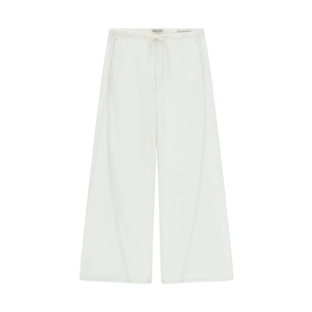 Guess Donna Beige Pantaloni, W24, New,