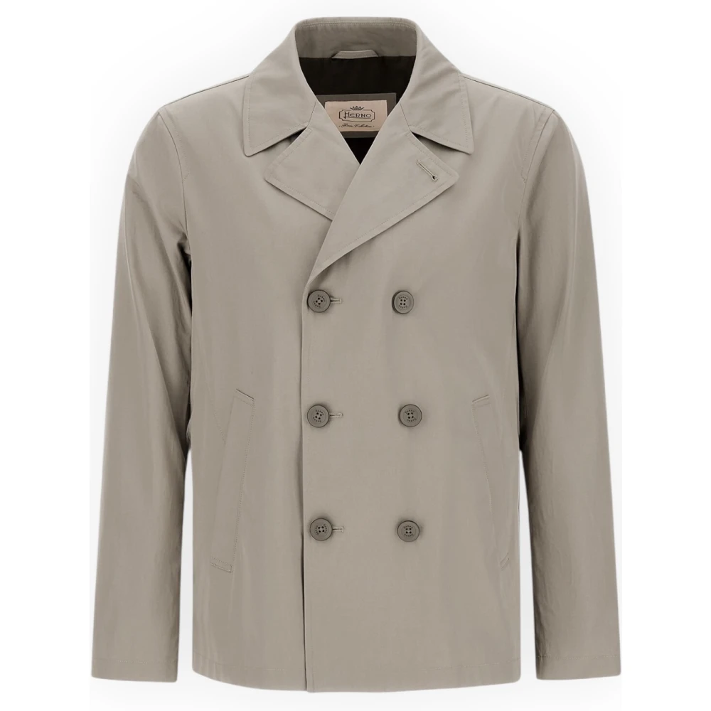 Herno Herren Beige Mäntel, Xlgröße: