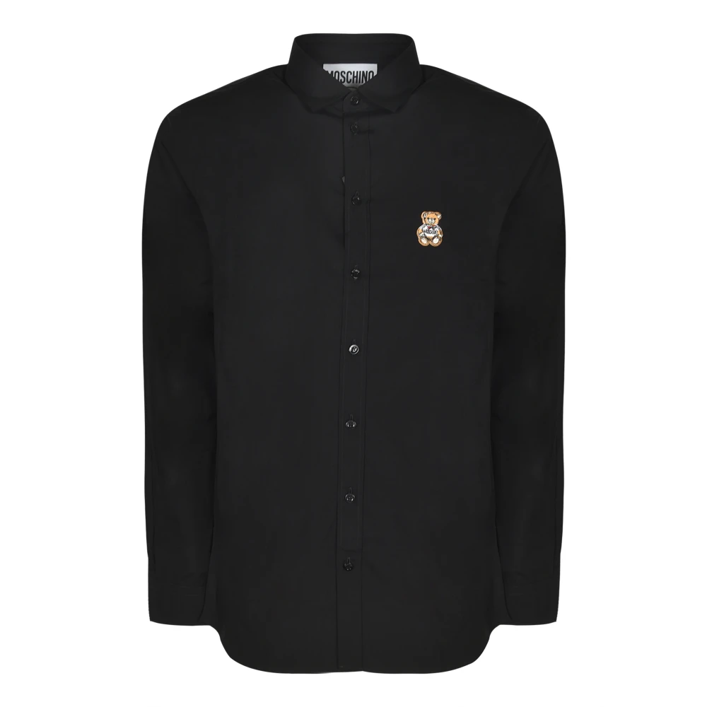 Moschino Stijlvolle Overhemden Collectie Black Heren