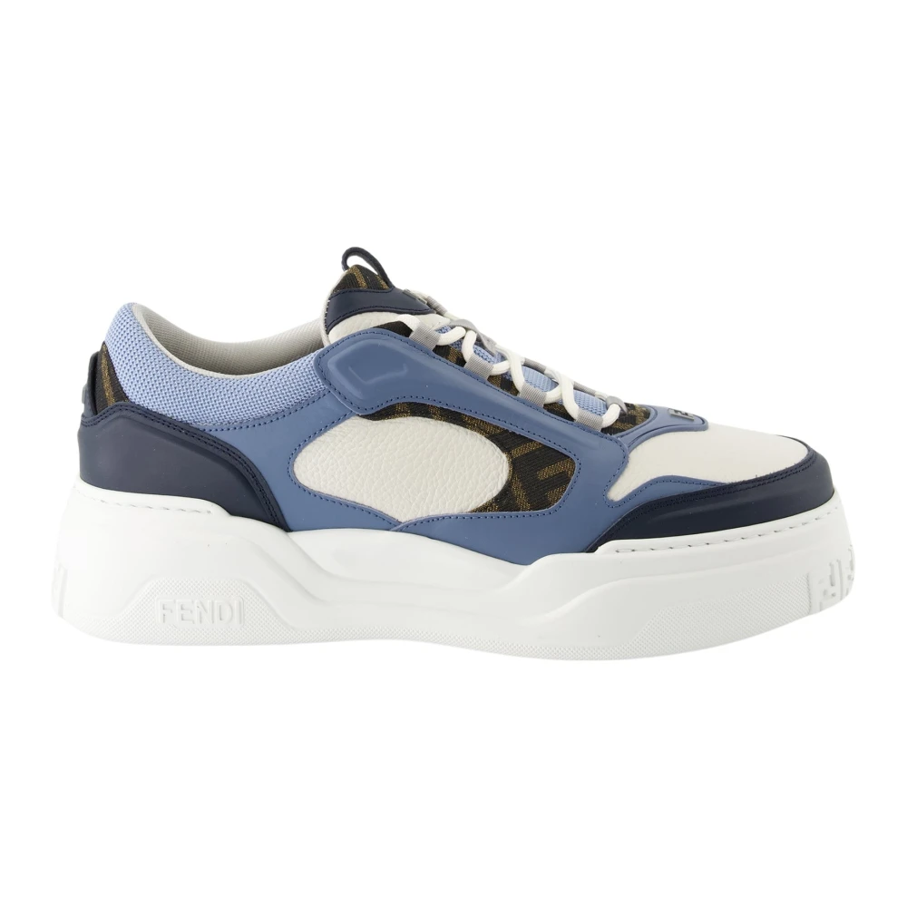 Fendi Men's Blue Force Trainers Spring-Summer 2025 Size 9 Uk