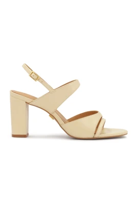 Beige stilettosandal