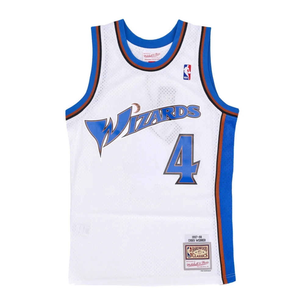 Mitchell & Ness Chris Webber NBA Basketbal Tanktop White Heren