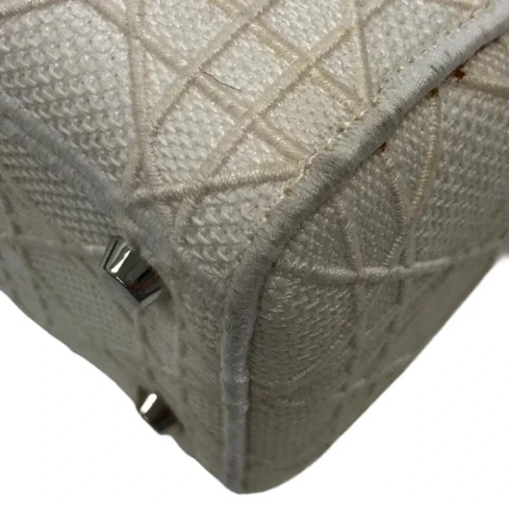 Dior Vintage Pre-owned Fabric dior-bags Gray Dames