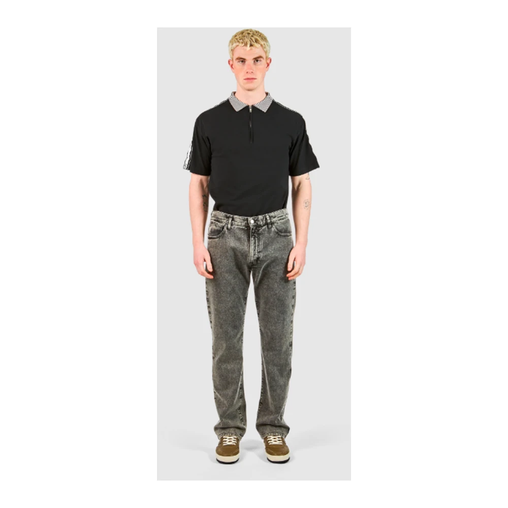 Philippe Model Denim Broek voor Stijlvolle Look Gray Heren