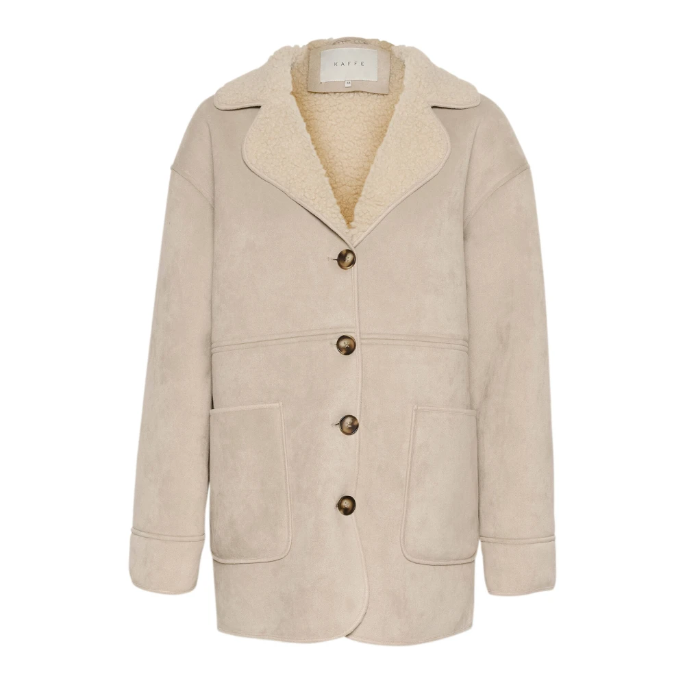 Coats > Single-Breasted Coats - - Kaffe - Modalova