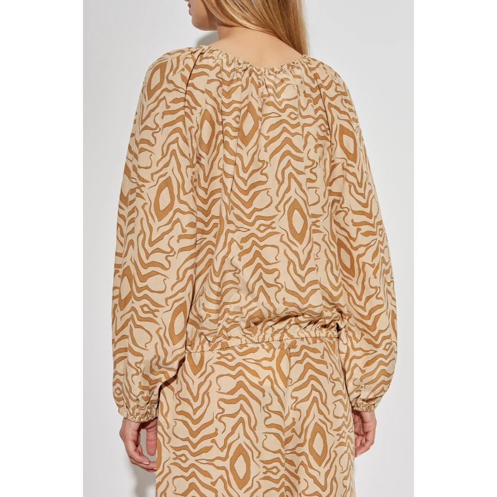 By Malene Birger Top Lalow By Herenne Birger Beige Dames