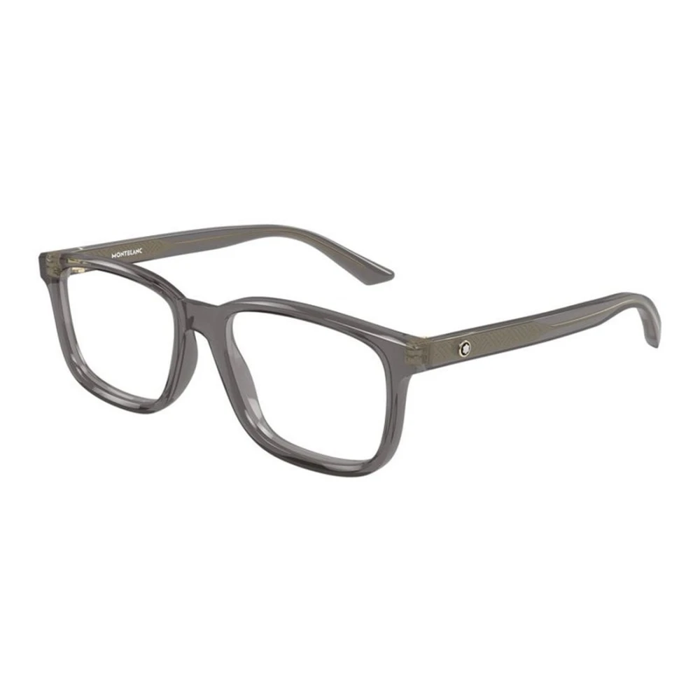 Montblanc Men's Gray Optical Frame - Glasses - 55 Mm - Accessories