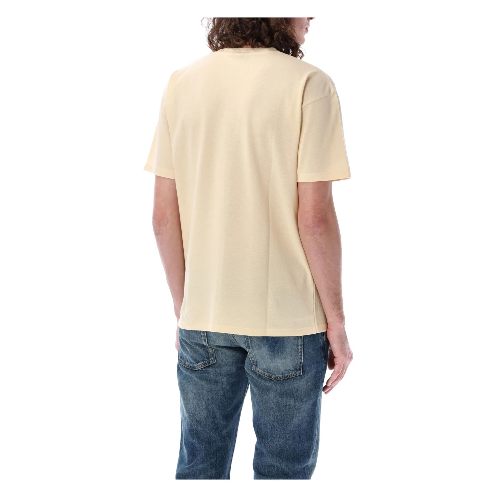 Saint Laurent T-Shirts Yellow Heren