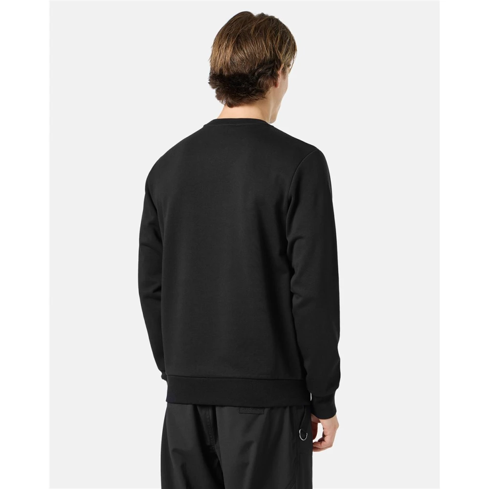 Iceberg Sweatshirt met capuchon en logo Black Heren
