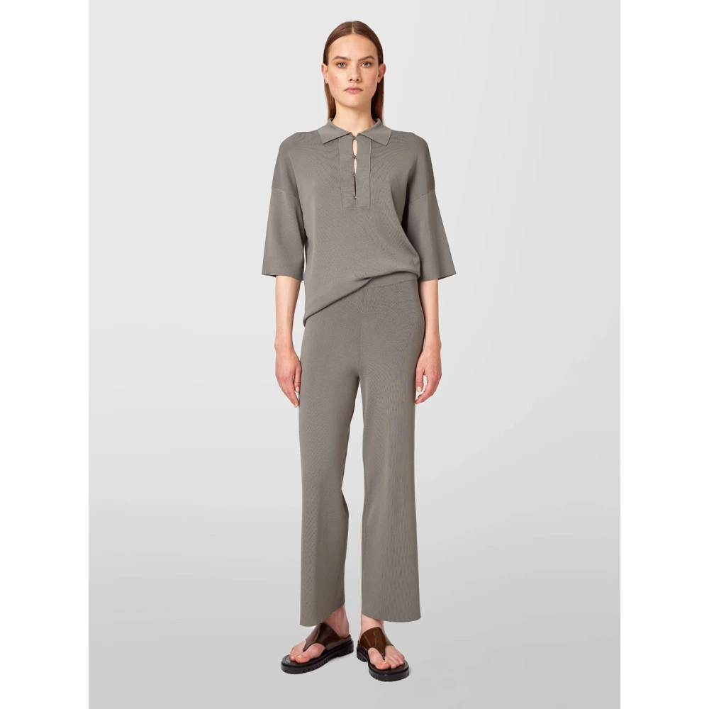 Alpha Studio Trousers Green Dames