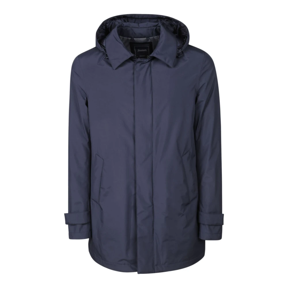 Herno Gore 2Layer Carcoat Blue Heren