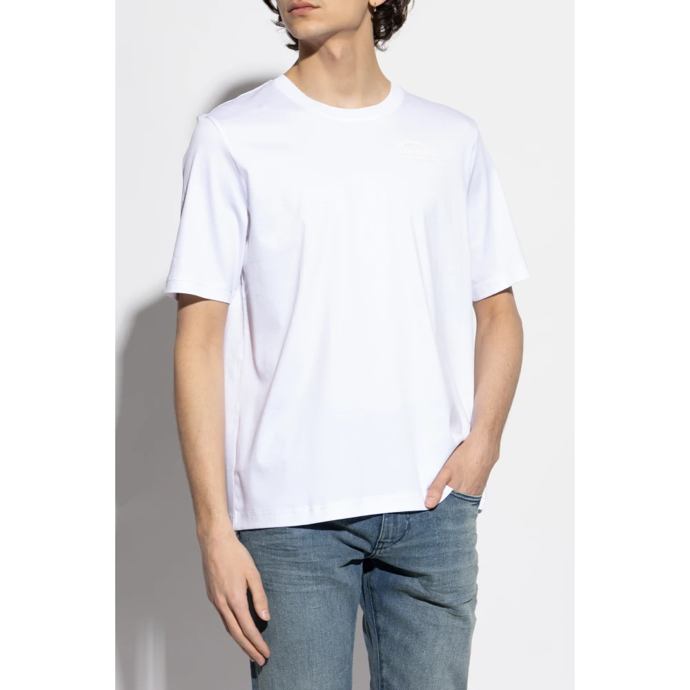 Diesel T-shirt T-Madjust-R2 White Heren