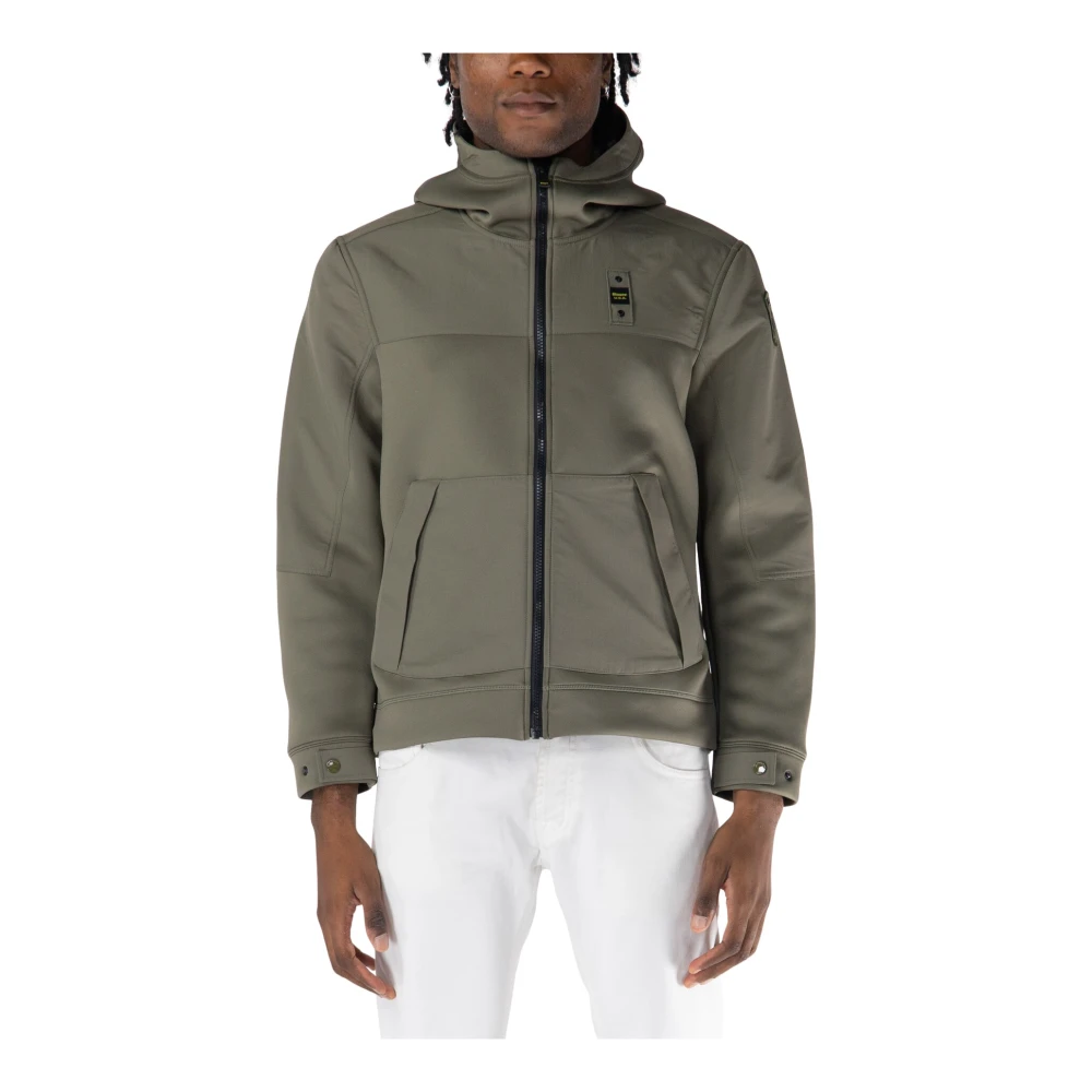 Blauer Volledige Rits Grover Sweatshirt Green Heren