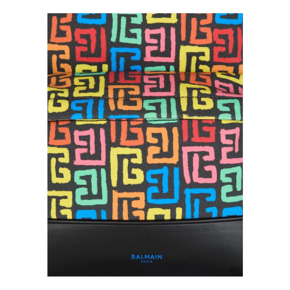 Balmain Multicolor PB Labyrinth canvas rugzak Multicolor Heren