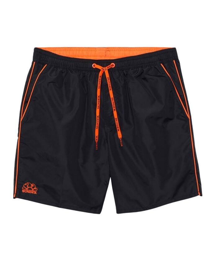 short-de-bain-noir-avec-bordure-orange