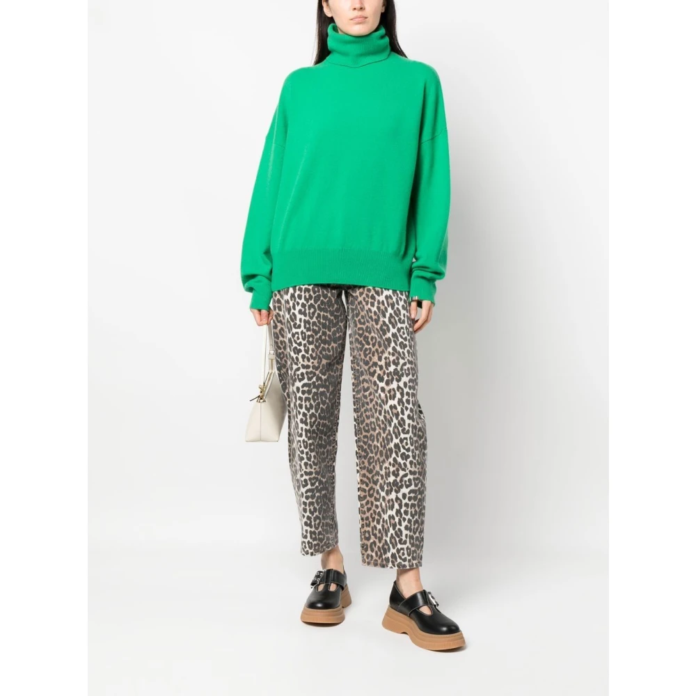 Ganni Multicolor Jeans voor Vrouwen Ss25 Multicolor Dames